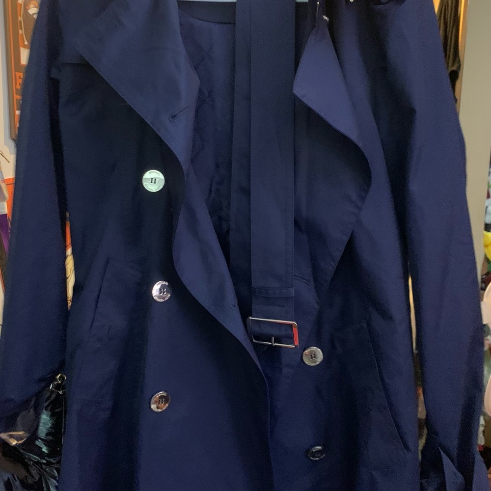 Michael Kors coat, navy blue